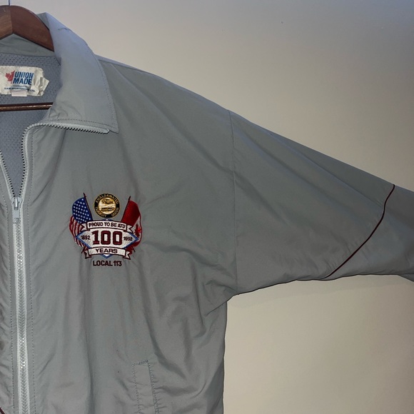 Vintage transit union 100 year anniversary windbreaker 1892-1992 - Picture 2 of 6